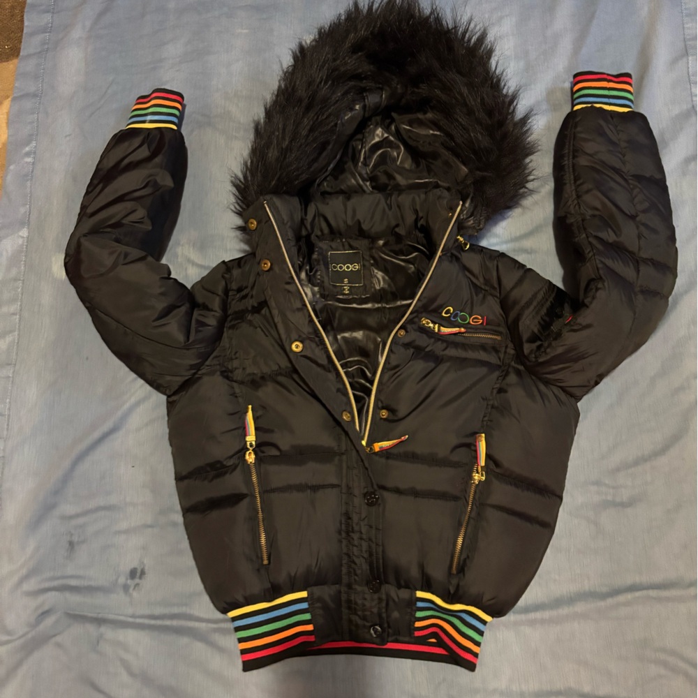 Coogi    High end jacket as nice as it gets size small super colors